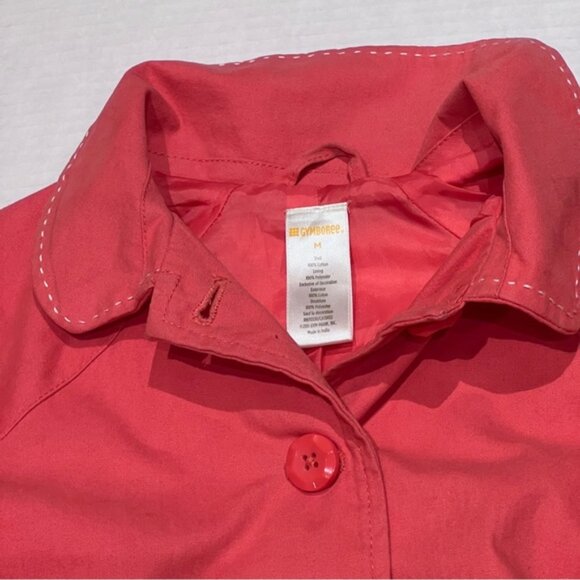 Gymboree Girls trench coat Jacket Size Medium ( 8-10 years old) - Picture 8 of 11
